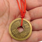 Ochranný náhrdelník Mince pro hojnost