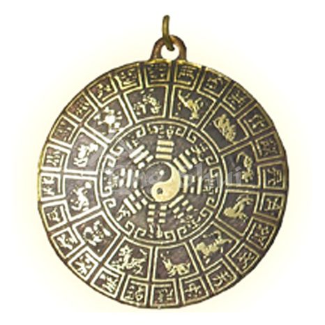 Přívěsek Amulet Čínský lunární kalendář