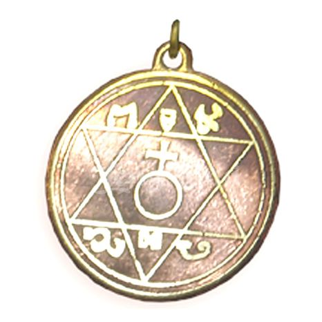 Přívěsek Amulet Magický otců pentagram