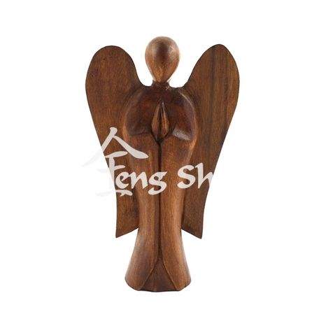 Anděl dřevo 15 cm 2.akost