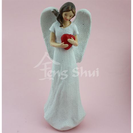 Anjel so srdcom výška 20 cm