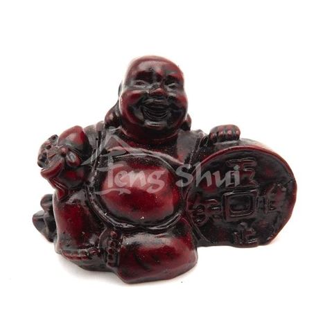 Buddha hojnosti s mincí a dýní Wu Lou
