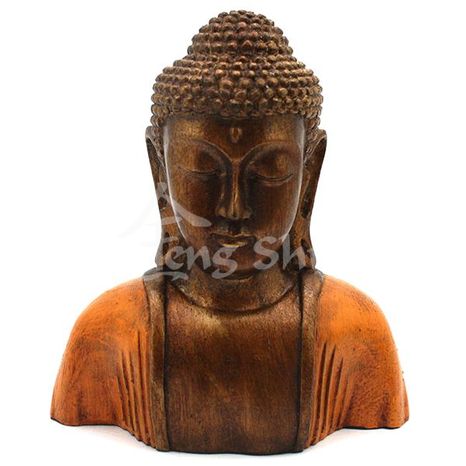Buddha pokoja Siddhi hlava, oranžový