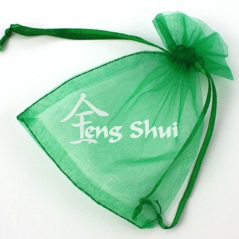 Darčekové vrecúško zelené 9.5x9.5 cm