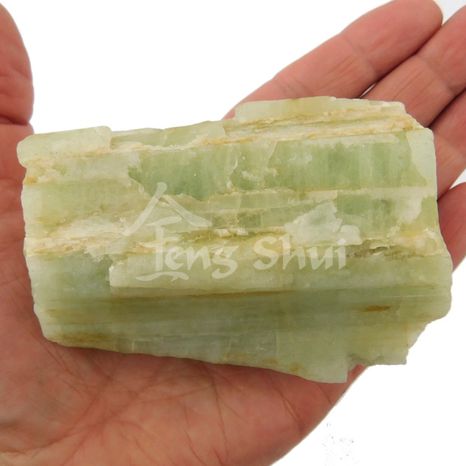 Akvamarín zelený natur 278 gramů