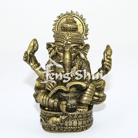 Ganesh, Sloní indický Boh moudrosti 8 cm