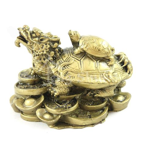 Dračí želva na mincích, zlatá