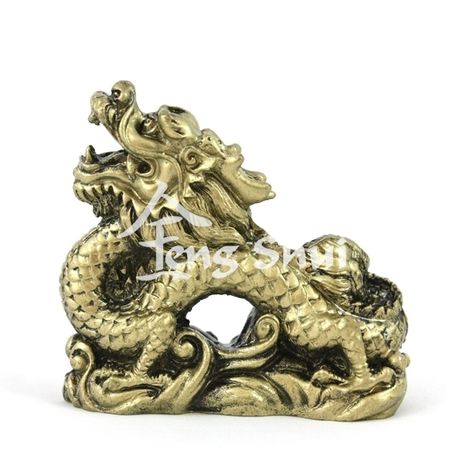 Čínsky drak zlatý malý 1