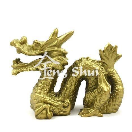 Čínsky drak zlatý výška 11 cm
