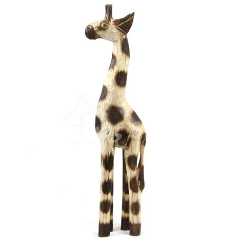 Dřevěná žirafa, výška 24.5 cm