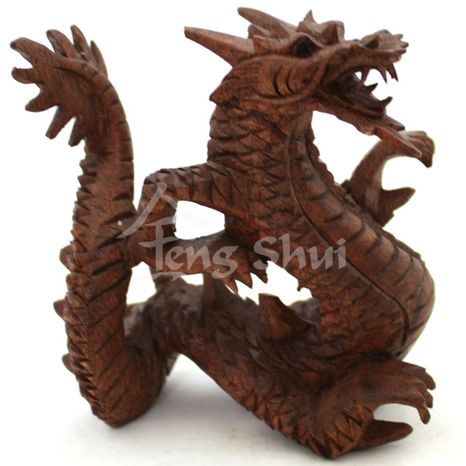 Čínsky drak, dřevo
