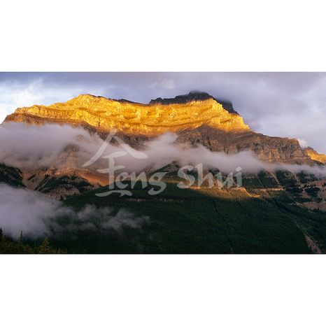 Feng shui fotografie - Zlatá hora