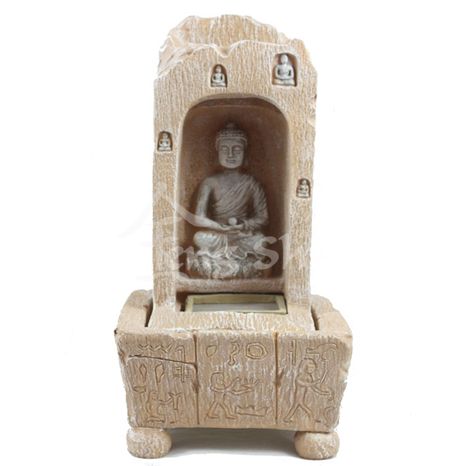 Fontána meditující Buddha