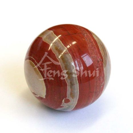 Masážní koule 40 mm Jaspis červený
