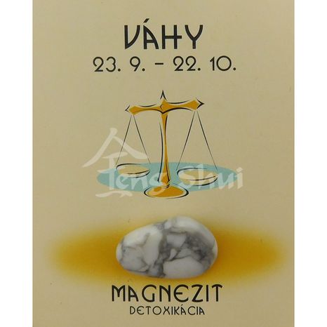 Magnezit pro Váhy 23.9.-22.10.