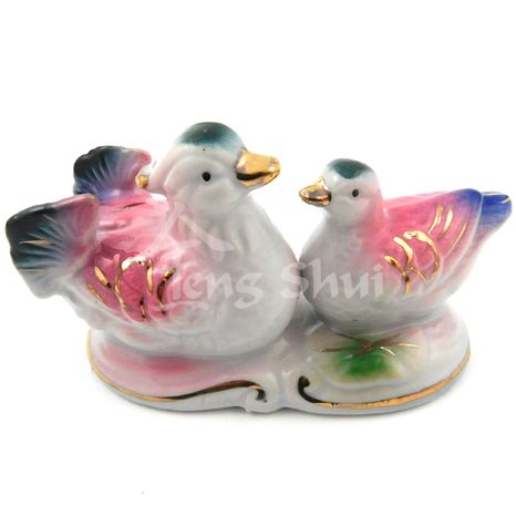 Mandarínske kachny pro lásku 3, porcelán