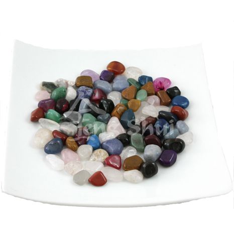 Dekorace mix kamenů, balíček 100 g