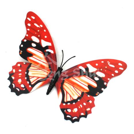 Motýl-symbol duše a štěstí 4, magnetka