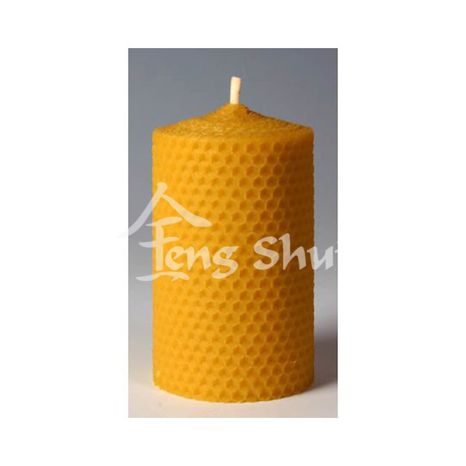 Svíčka Včelí vosk točená 7x4.2 cm