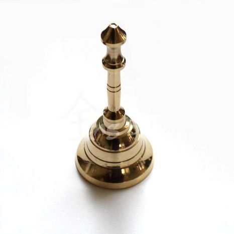 Mosazný zvonek s rukojetí 11 cm, 2.akost